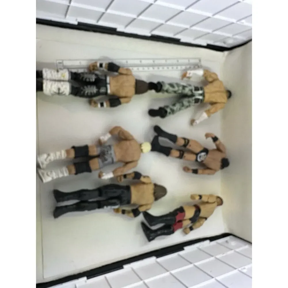 6 WWE WWF Wrestling Action Figures Pacific Matt Hardy Drew John Morrison Dolph